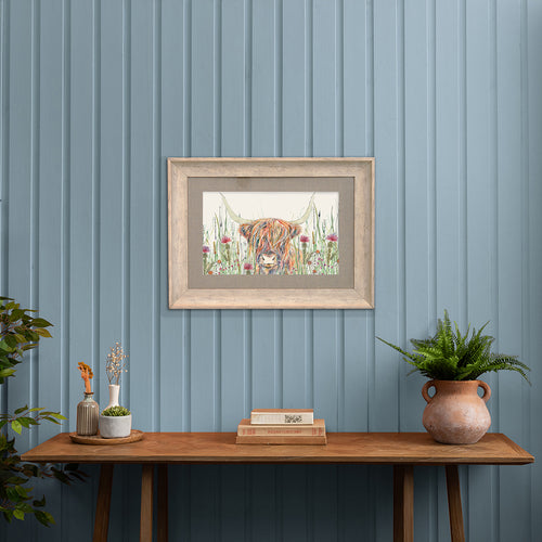 Alfie Framed Print Birch