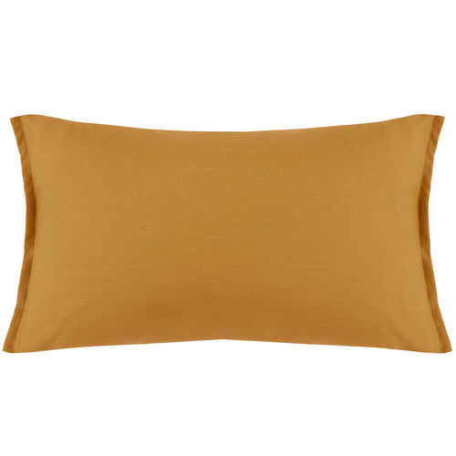 Plain Yellow Cushions - Alfresco Outdoor Oxford Cushion Cover Ochre Voyage Maison