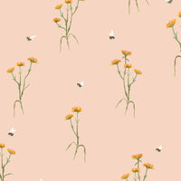  Samples - Allimore  Wallpaper Sample Apricot Voyage Maison