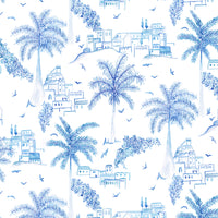  Samples - Altea  Wallpaper Sample Cobalt Voyage Maison