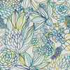 Althorp Printed Cotton Fabric (By The Metre) Capri