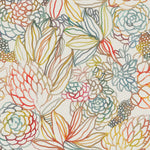 Althorp Printed Cotton Fabric (By The Metre) Cinnamon