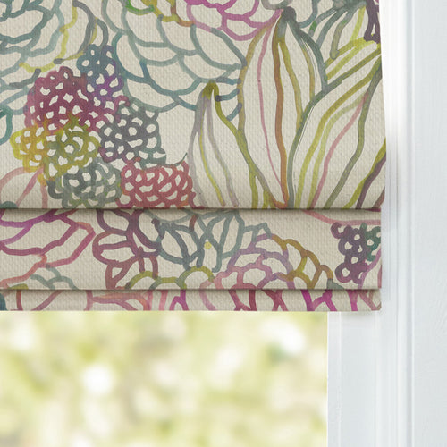 Floral Pink M2M - Althorp Printed Cotton Made to Measure Roman Blinds Sorbet Voyage Maison