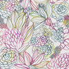 Althorp Printed Cotton Fabric (By The Metre) Sorbet Cream