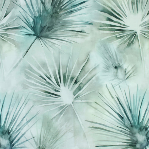 Samples - Amida Printed Fabric Sample Swatch Emerald Voyage Maison