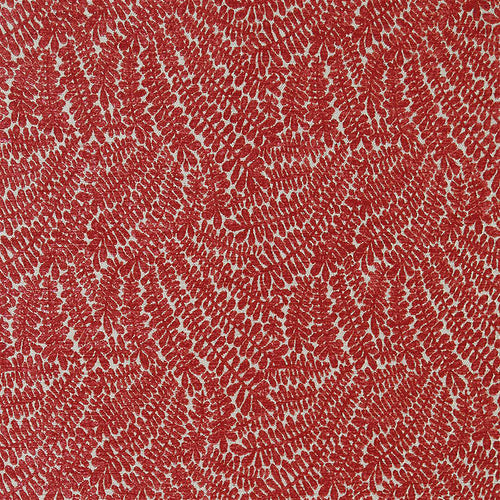 Plain Red Fabric - Farley Woven Fabric (By The Metre) Paprika Voyage Maison