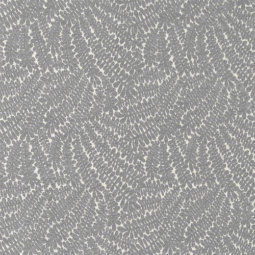 Plain Grey Fabric - Farley Woven Fabric (By The Metre) Zinc Voyage Maison