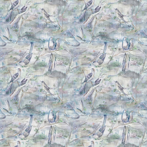 Animal Purple Fabric - Arabella Printed Fabric (By The Metre) Agate Voyage Maison