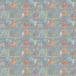 Ariundle Printed Cotton Fabric (By The Metre) Persimmon
