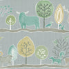 Ariundle Printed Cotton Fabric (By The Metre) Pine