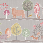 Ariundle Printed Cotton Fabric (By The Metre) Sandstone