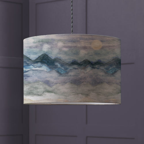 Abstract Blue Lighting - Arizona Eva Lamp Shade River Voyage Maison