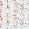 Armathwaite Printed Cotton Fabric (By The Metre) Coral/Dove
