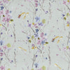 Armathwaite Printed Cotton Fabric (By The Metre) Violet/Duck Egg