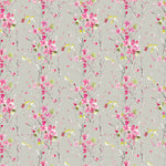 Armathwaite Printed Cotton Fabric (By The Metre) Blossom/Sand
