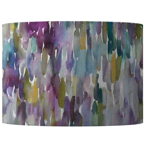 Abstract Purple Lighting - Azima Eva Lamp Shade Indigo Voyage Maison