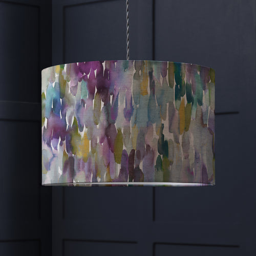 Abstract Purple Lighting - Azima Eva Lamp Shade Indigo Voyage Maison