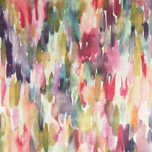 Samples - Azima Velvet Printed Fabric Sample Swatch Grenadine Voyage Maison