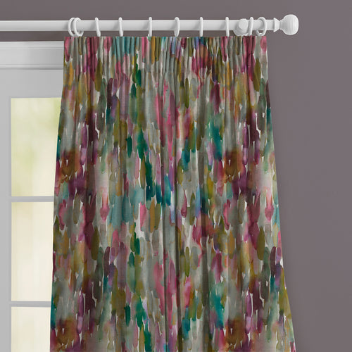 Abstract Multi M2M - Azima Printed Made to Measure Curtains Lotus Voyage Maison