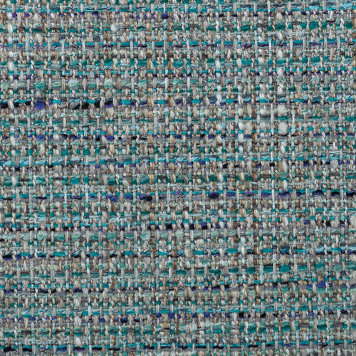 Plain Blue Fabric - Azora Textured Woven Fabric (By The Metre) Azure Voyage Maison