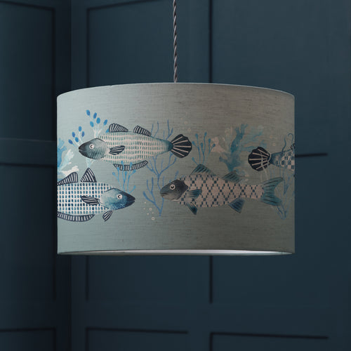 Animal Blue Lighting - Barbeau Eva Lamp Shade Seafoam Voyage Maison
