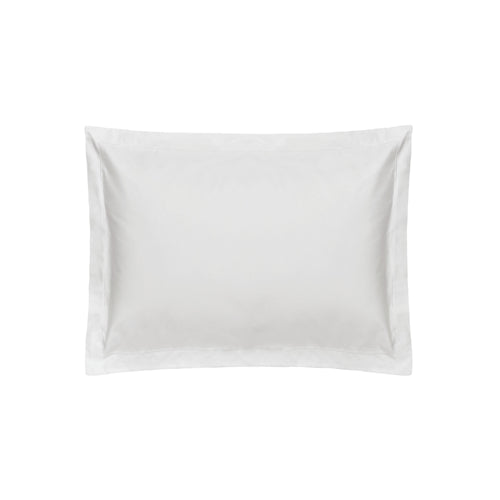 Plain Cream Bedding - 400TC Egyptian Cotton Oxford Pillowcase Ivory Belledorm