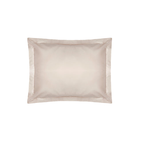 Plain Beige Bedding - 400TC Egyptian Cotton Oxford Pillowcase Oyster Belledorm