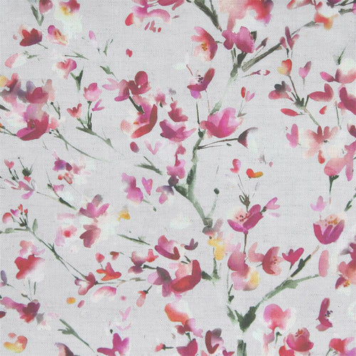 Samples - Belsay Printed Fabric Sample Swatch Dove Voyage Maison