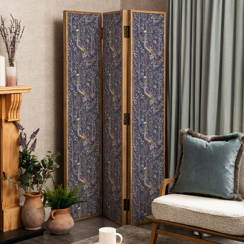Animal Purple Furniture - Bennu Solid Wood Room Divider Amethyst Voyage Maison