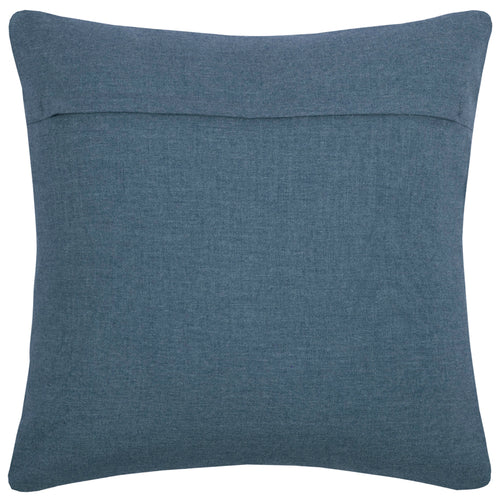 Additions Betel Embroidered Feather Cushion in Bluebell