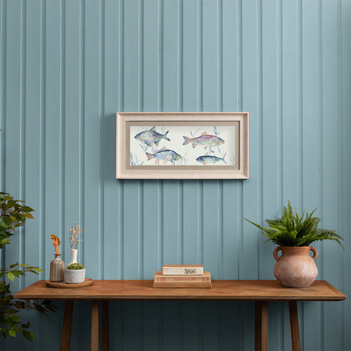 Animal Blue Wall Art - Ives Water  Framed Print Birch Voyage Maison