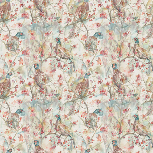 Samples - Blackberry Ann Printed Fabric Sample Swatch Linen Voyage Maison