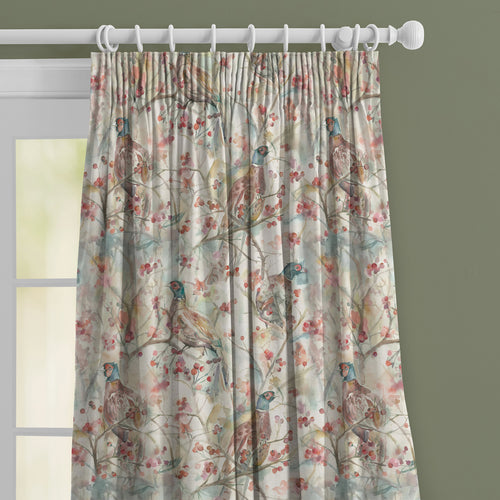 Animal Cream M2M - Blackberry Printed Made to Measure Curtains Cream Voyage Maison