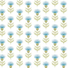 Blair Printed Linen Fabric (By The Metre) Azure