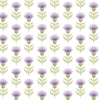 Blair Printed Linen Fabric (By The Metre) Damson