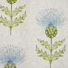 Blair Printed Linen Fabric (By The Metre) Loch