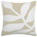 Additions Bodhi Embroidered Feather Cushion in Quartz