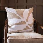 Additions Bodhi Embroidered Feather Cushion in Quartz
