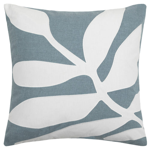 Additions Bodhi Embroidered Feather Cushion in Seafoam