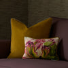 Marie Burke Bodmin Printed Feather Cushion in Bodmin