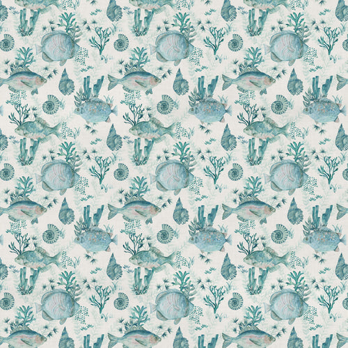  Fabric - Bollu Printed Cotton Fabric (By The Metre) Seamist Voyage Maison