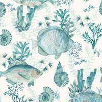  Samples - Bollu  Wallpaper Sample Seamist Voyage Maison