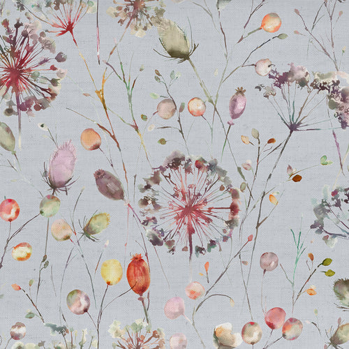 Samples - Boronia Ann Printed Fabric Sample Swatch Celeste Voyage Maison