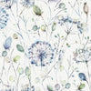 Boronia Printed Cotton Fabric (By The Metre) Crocus/Cream