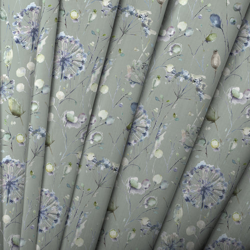 Floral Blue M2M - Boronia Printed Cotton Made to Measure Roman Blinds Crocus/Willow Voyage Maison