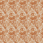 Bracken Printed Cotton Fabric (By The Metre) Amber