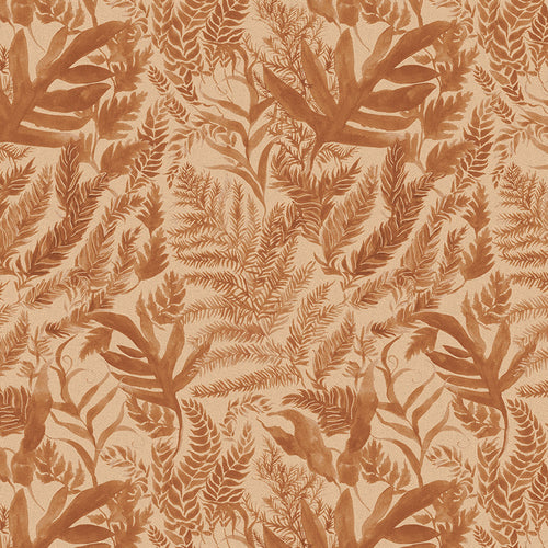 Samples - Bracken Printed Fabric Sample Swatch Celeste Voyage Maison