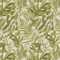 Voyage Maison Bracken Printed Fabric Sample Swatch in Moss