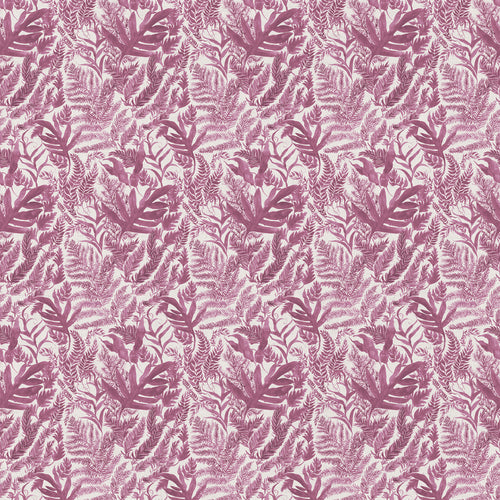 Floral Pink Fabric - Bracken Printed Cotton Fabric (By The Metre) Petal Voyage Maison