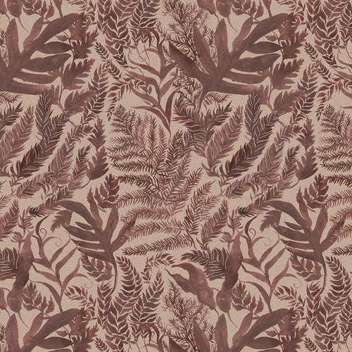 Samples - Bracken Printed Fabric Sample Swatch Sienna Voyage Maison